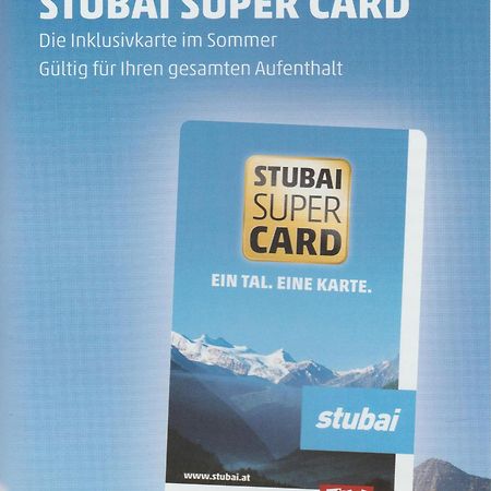 Pension Bergwelt Neustift im Stubaital Exteriör bild